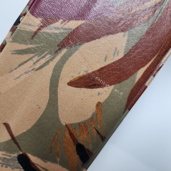 PATRICIA NASH PALM LEAVES MARINA MINI SATCHEL OR CROSSBODY - Picture 11 of 11